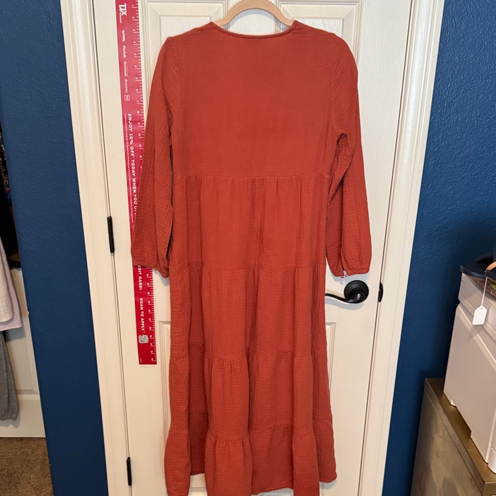 Universal Thread Terracotta Blouse - Picture 3 of 5